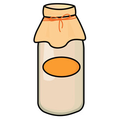 Dairy and Milk Fresh Foods Elements | Art by Nytlyts