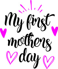 mother day t shirt and svg design