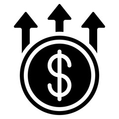 Obraz premium Increase Money Icon