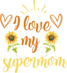 mother day t shirt and svg design