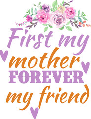 mother day t shirt and svg design