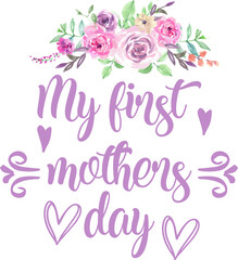 mother day t shirt and svg design