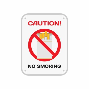 No Smoking Icon : Healthcare Theme, Infographics and Other Graphic Related Assets.