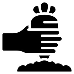 Pull Carrot Out Icon