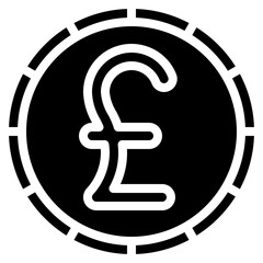 Pound Coin Icon