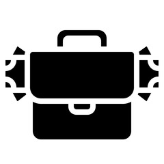 Cash Briefcase Icon