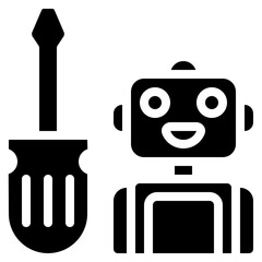 Robot Repair Icon