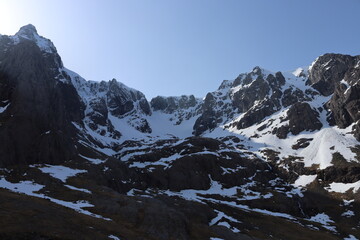 Obraz premium Ben Nevis north face scotland highlands uk