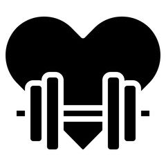 Gym Love Icon