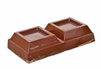 chocolate isolated on white background