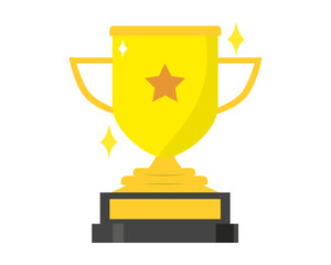 トロフィー 受賞・入賞  賞品 ベクターイラスト