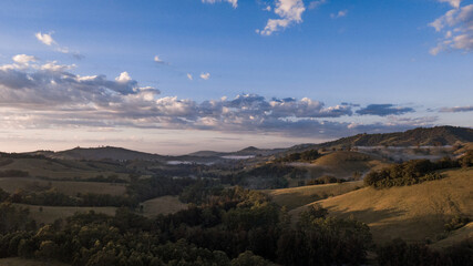 Sunrise in the mountains