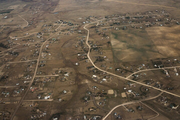 Road from above near Denver