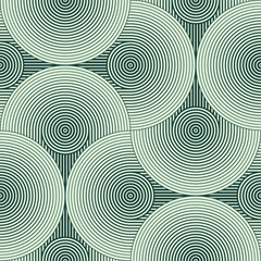 Sea Green Striped Vinyl Pattern