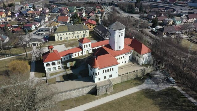 Medieval Budatin Castle near Zilina, Slovakia.