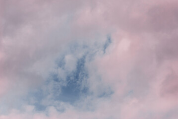 Fototapeta na wymiar Sky and clouds as a background.
