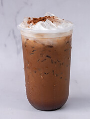 Ice Drinks and Sweet Toast Snacks 