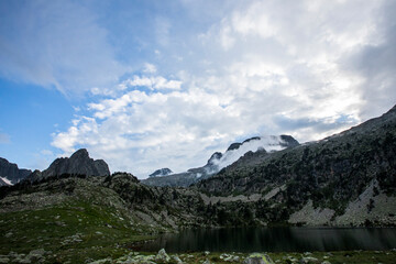 Summer landscape in Posets Maladeta Nature Park, Spain
