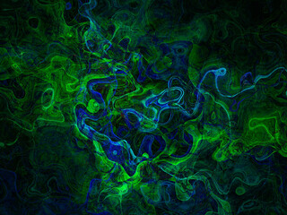 Abstract background illustration, modern hipster futuristic fractal flame graphic. colorful surreal poster, banner