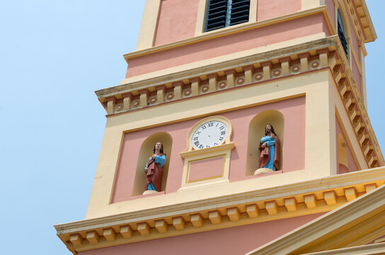 Notre Dame des Anges in Pondicherry, (Christian Church), South India.