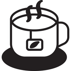 Winter season mixed icon.