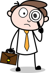 cartoon businessman with briefcase