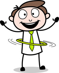 cartoon character of a man