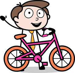 child riding bicycle