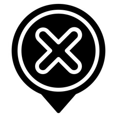 Obraz premium Delete Icon