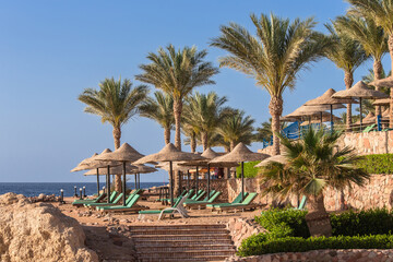 Fototapeta na wymiar Hotels in Sharm el-Sheikh. Egypt.