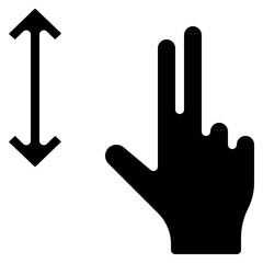 Two Finger Scroll Icon