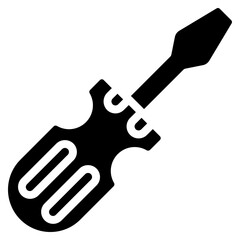 Short Screwdriver Icon