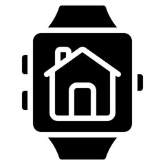 Home Smart Watch Icon