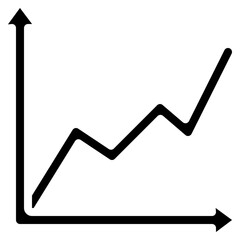 Line Graph Icon