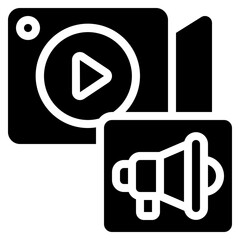 Live Stream Marketing Icon