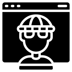 Website Criminal Icon