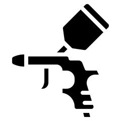 Paint Spray Gun Icon
