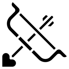 Cupid Bow And Arrow Icon