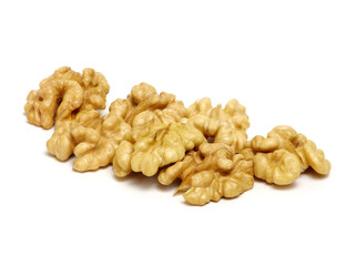 Walnuts isolated on white