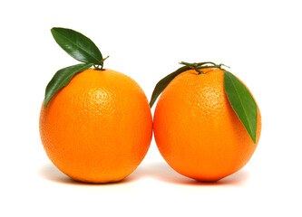 Orange isolated on white