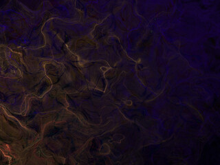 Abstract background illustration, modern hipster futuristic fractal flame graphic. colorful surreal poster, banner