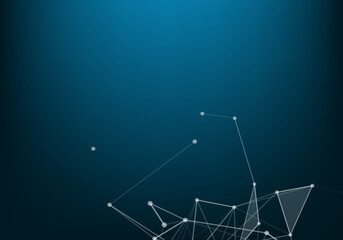 Abstract Internet connection and technology graphic design.