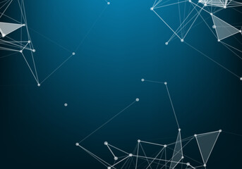 Abstract Internet connection and technology graphic design.