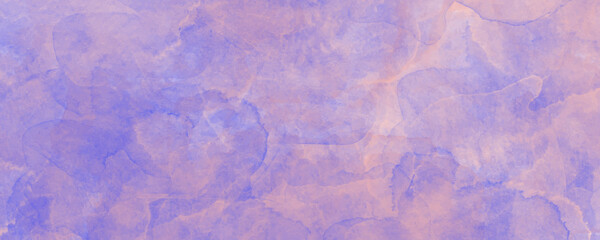 Fototapeta premium Watercolor vector art background for cards, flyer, poster, banner and cover design. Hand drawn illustration for design interior. Pink and purple watercolour texture.