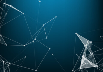 futuristic shape. Computer generated abstract background