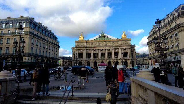 Opera Garnier, Paris - timelapse