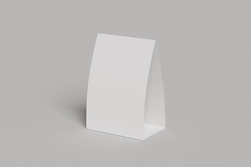 Table tent mockup