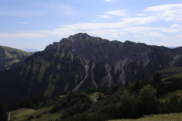 Aussicht in den Bergen