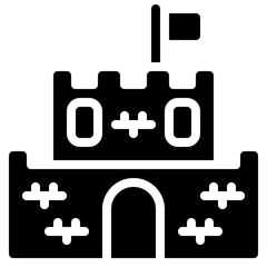 Obraz premium Castle Icon