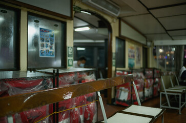 interior of ferry